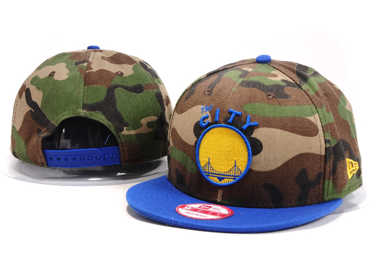 NBA Golden State Warriors NE Snapback Hat #02